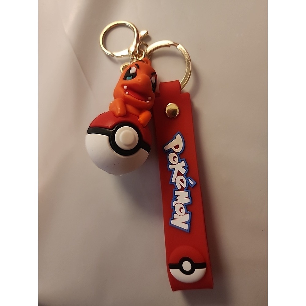 Pokémon‎ Keychain Charmander In Pokémon Ball